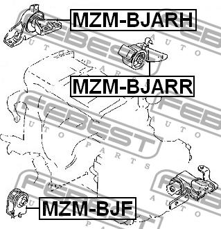 Купить Febest MZM-BJF по низкой цене в Украине!