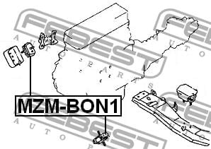 Купить Febest MZM-BON1 по низкой цене в Украине!