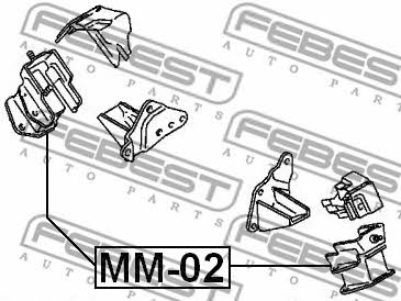 Купити Febest MM02 – суперціна на EXIST.UA!