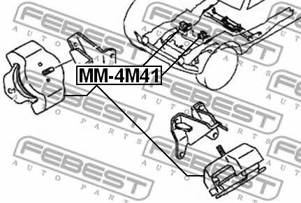 Купить Febest MM4M41 – отличная цена на EXIST.UA!