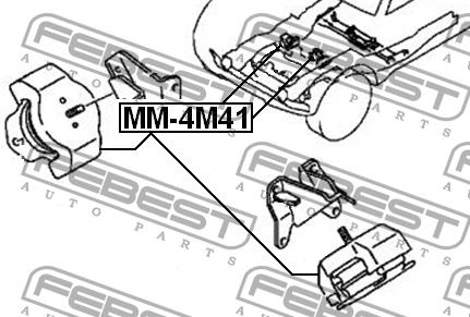 Купить Febest MM-4M41 по низкой цене в Украине!