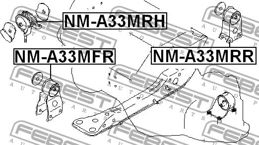 Купить Febest NMA33MFR – отличная цена на EXIST.UA!