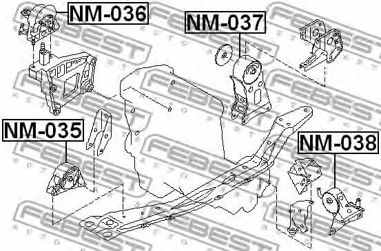 Купить Febest NM-035 по низкой цене в Украине!