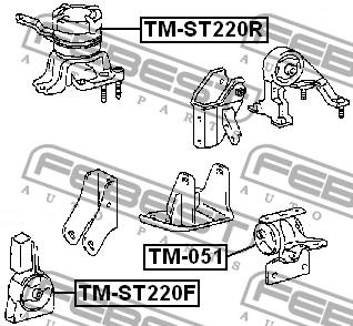 Купить Febest TMST220F – отличная цена на EXIST.UA!