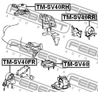 Купить Febest TM-SV40FR по низкой цене в Украине!