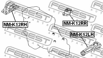 Купить Febest NM-K12RH по низкой цене в Украине!