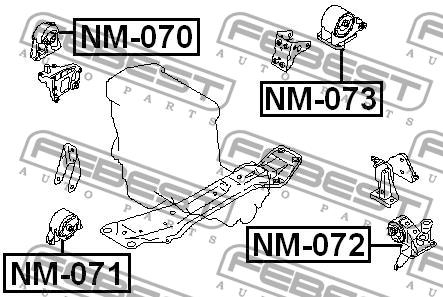 Купить Febest NM-070 по низкой цене в Украине!
