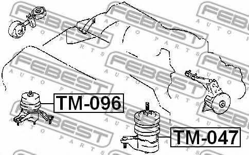 Купить Febest TM-096 по низкой цене в Украине!