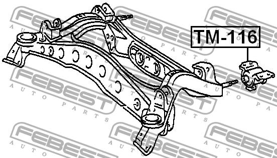 Купить Febest TM-116 по низкой цене в Украине!
