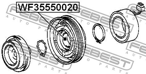 Купить Febest WF35550020 по низкой цене в Украине!