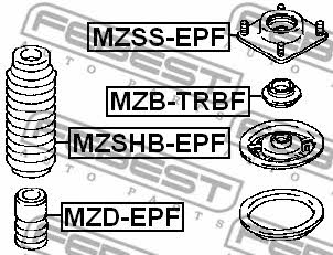 Купити Febest MZB-TRBF за низькою ціною в Україні!