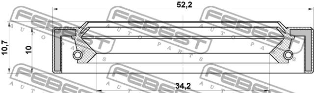 Купить Febest 95IAY36521011X – отличная цена на EXIST.UA!