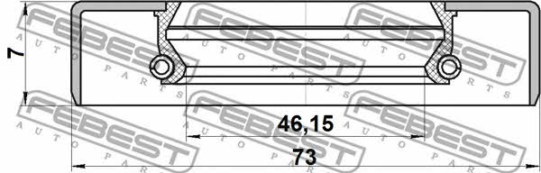 Купить Febest 95GDY-48730707X по низкой цене в Украине!