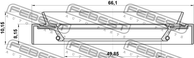 Купить Febest 95HDS51660810X – отличная цена на EXIST.UA!