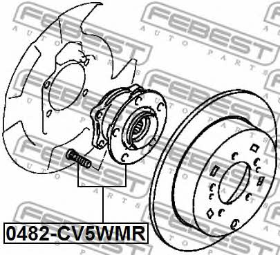 Купить Febest 0482CV5WMR – отличная цена на EXIST.UA!