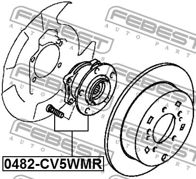 Купить Febest 0482-CV5WMR по низкой цене в Украине!