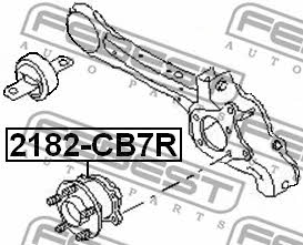 Купить Febest 2182-CB7R по низкой цене в Украине!