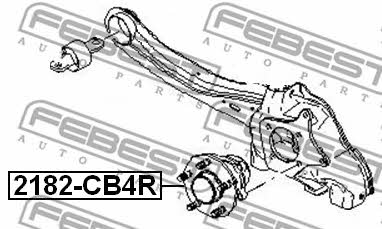 Купить Febest 2182-CB4R по низкой цене в Украине!