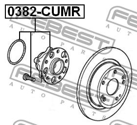 Купить Febest 0382CUMR – отличная цена на EXIST.UA!