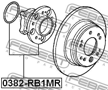 Купить Febest 0382RB1MR – отличная цена на EXIST.UA!