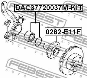 Купить Febest 0282E11F – отличная цена на EXIST.UA!