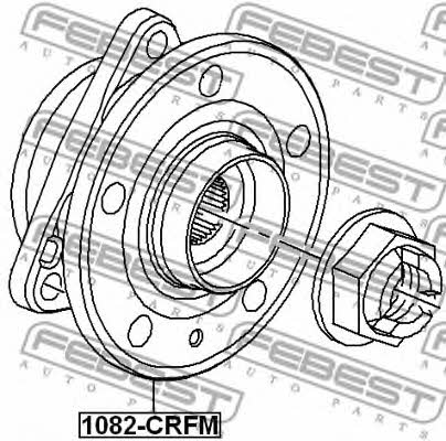 Купить Febest 1082CRFM – отличная цена на EXIST.UA!
