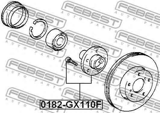 Купить Febest 0182-GX110F по низкой цене в Украине!