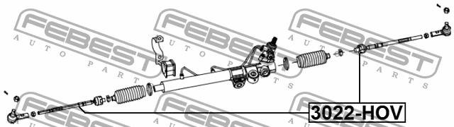 Тяга рулевая Febest 3022-HOV