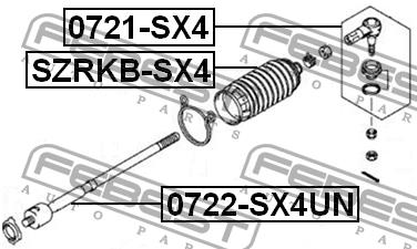 Купить Febest 0722SX4UN – отличная цена на EXIST.UA!