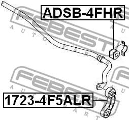 Купить Febest 1723-4F5ALR по низкой цене в Украине!