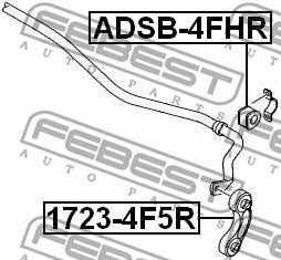 Купить Febest 1723-4F5R по низкой цене в Украине!