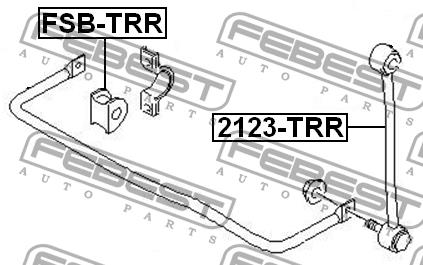 Купить Febest 2123TRR – отличная цена на EXIST.UA!
