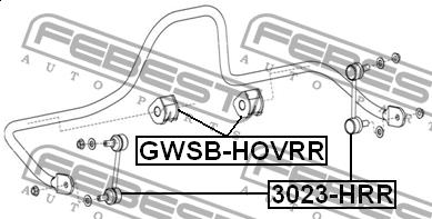 Купить Febest 3023HRR – отличная цена на EXIST.UA!