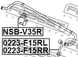 Купить Febest 0223F15RL – отличная цена на EXIST.UA!