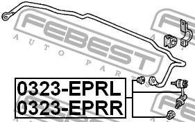 Купити Febest 0323-EPRR за низькою ціною в Україні!