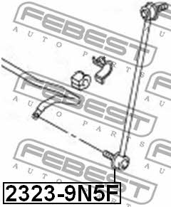 Купить Febest 23239N5F – отличная цена на EXIST.UA!