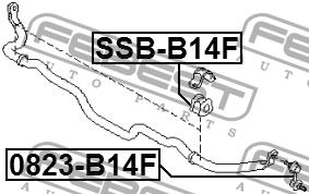 Купить Febest 0823-B14F по низкой цене в Украине!