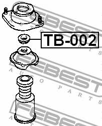 Febest Підшипник опори амортизатора – ціна 312 UAH