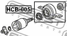 Febest Подшипник подвесной вала карданного – цена 501 UAH