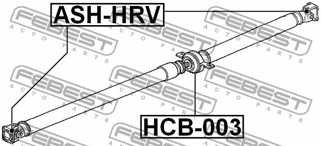 Купить Febest HCB003 – отличная цена на EXIST.UA!