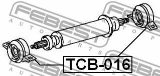 Купить Febest TCB016 – отличная цена на EXIST.UA!