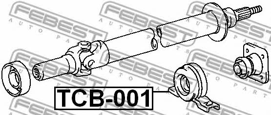 Купить Febest TCB001 – отличная цена на EXIST.UA!