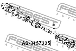 Купить Febest AS3457225 – отличная цена на EXIST.UA!