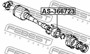 Купить Febest AS-366723 по низкой цене в Украине!