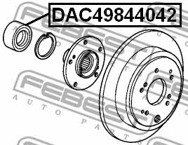 Купить Febest DAC49844042 – отличная цена на EXIST.UA!