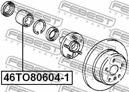 Купить Febest 46TO80604-1 по низкой цене в Украине!