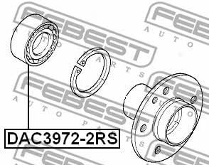 Купити Febest DAC39722RS – суперціна на EXIST.UA!
