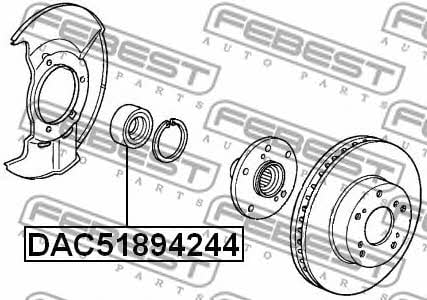 Купить Febest DAC51894244 по низкой цене в Украине!