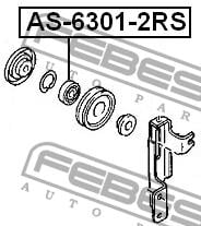 Febest Подшипник – цена 159 UAH