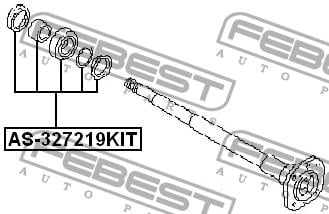Купить Febest AS327219KIT – отличная цена на EXIST.UA!